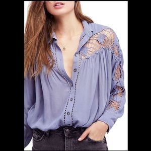 Free People Katie Bird Top